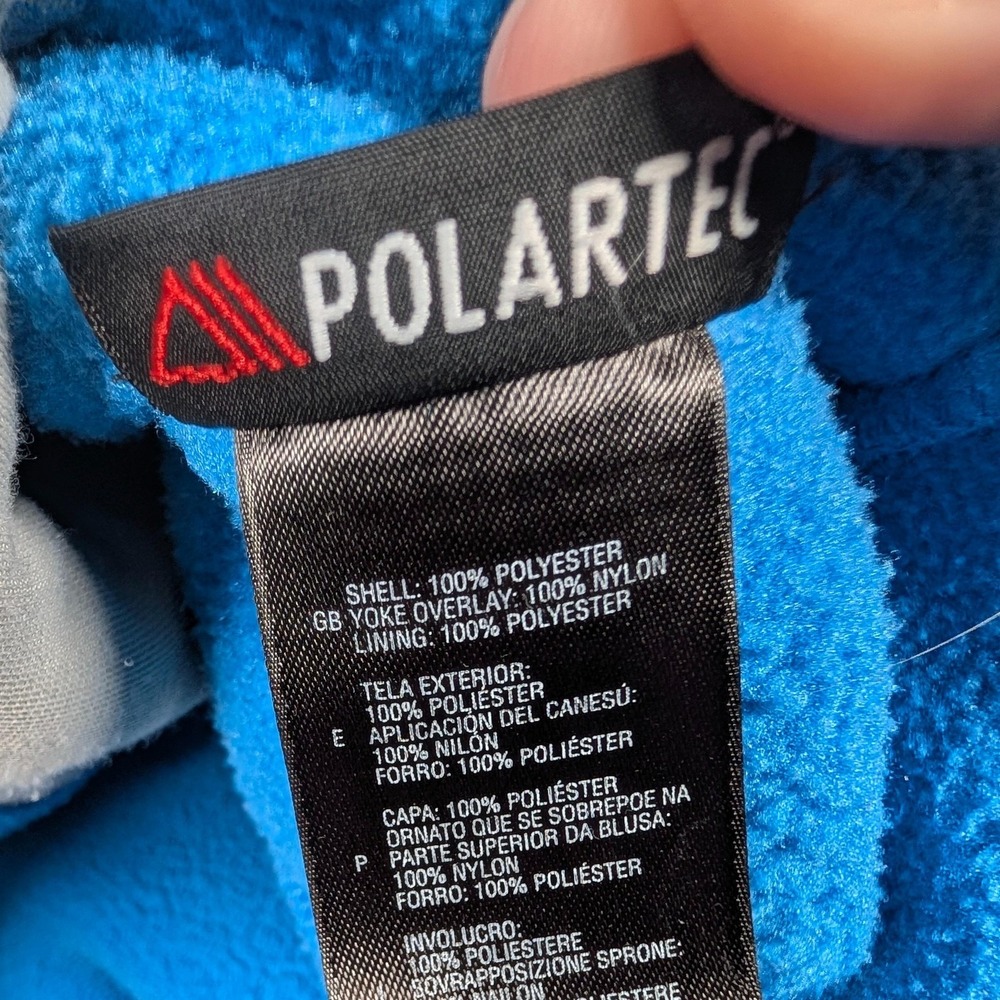 The North Face Jacket Womens Small Blue Gray Denali Polartec Fleece Full‎ Zip - Picture 10 of 12